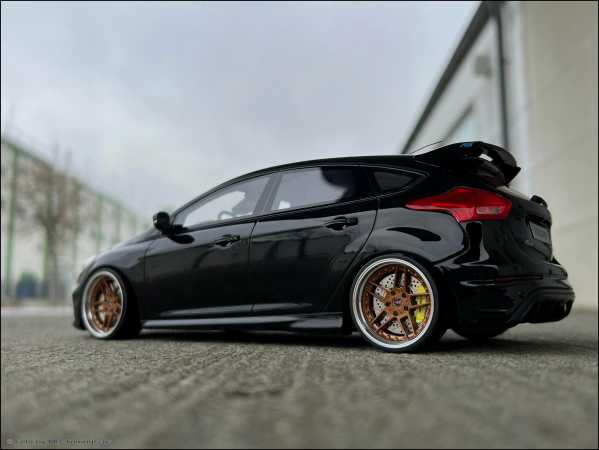 1:18 FORD Focus RS Mk3 MKIII 2018 black schwarz